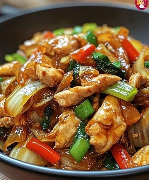 Chinesische Hähnchenpfanne: Einfach, schnell und superlecker!