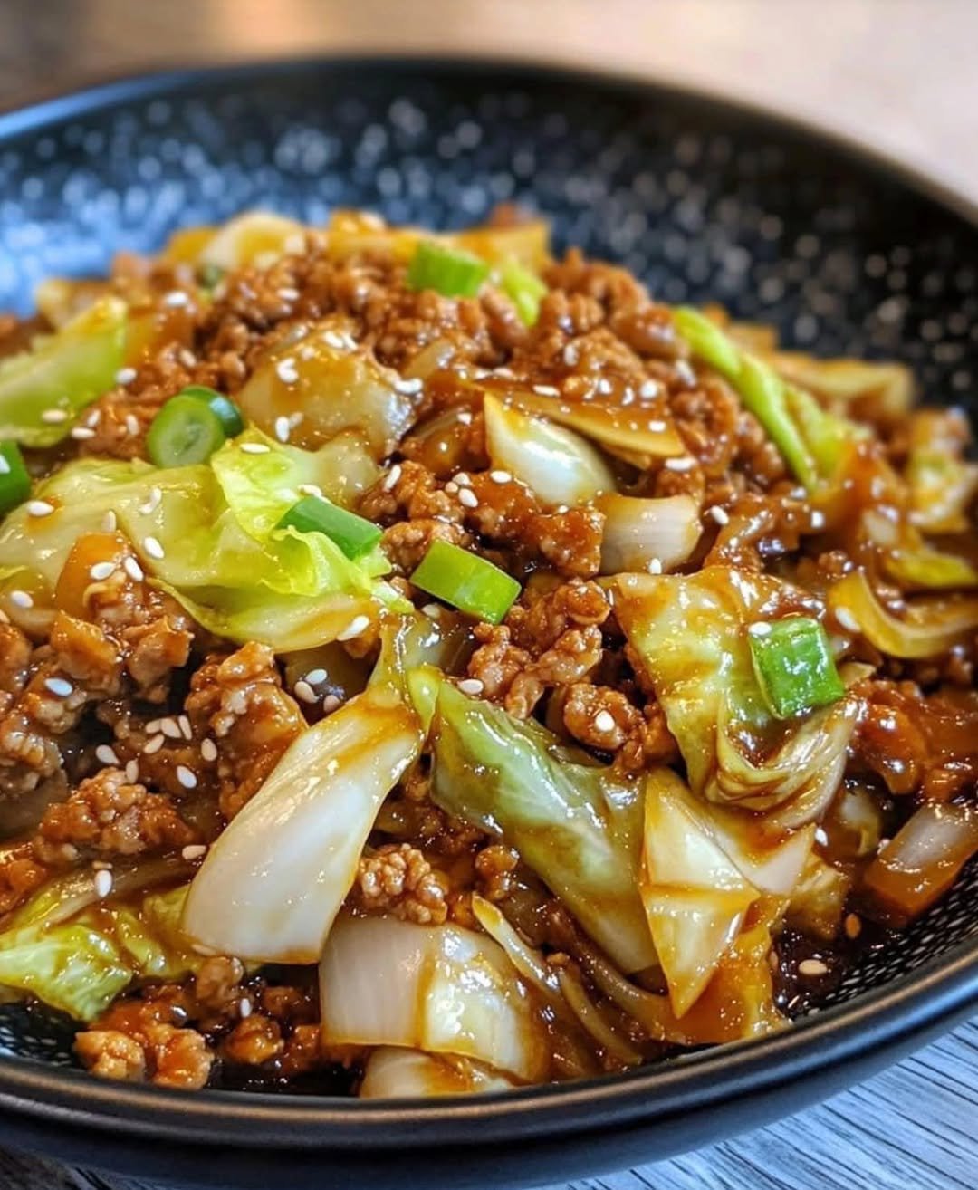 y247 Immer tolle Sachen und sehr lecker, Chinakohl mit Hackfleisch