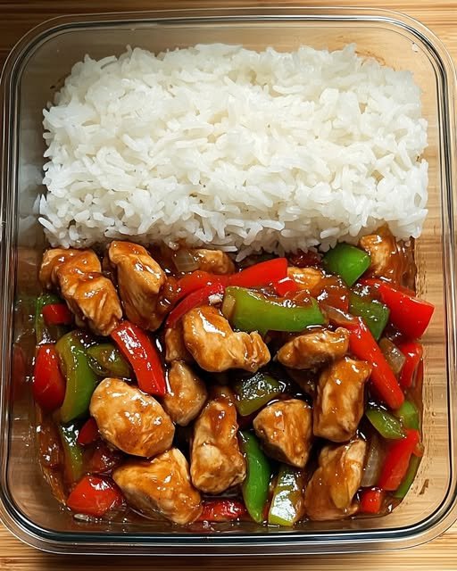 🥡 Chinesische Hähnchen-Gemüsepfanne in 15 Minuten