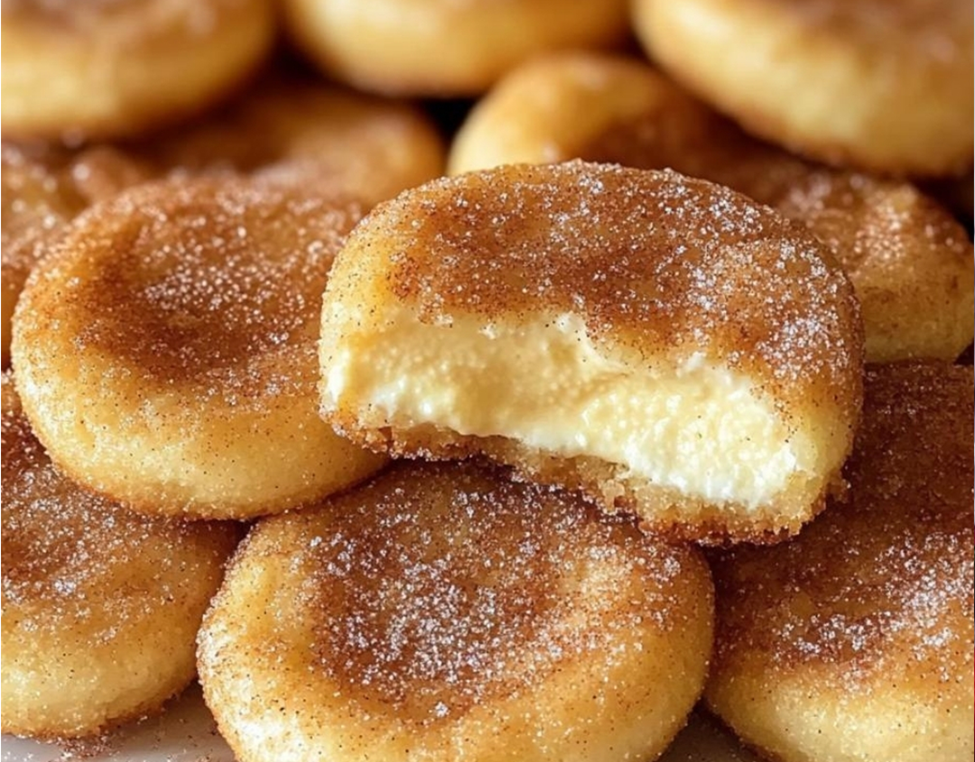 y520 🍪 Käsekuchen-gefüllte Churro-Kekse 🍰