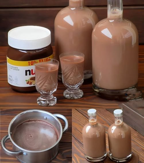 Nutella Likör, das Zeug macht wirklich süchtig!