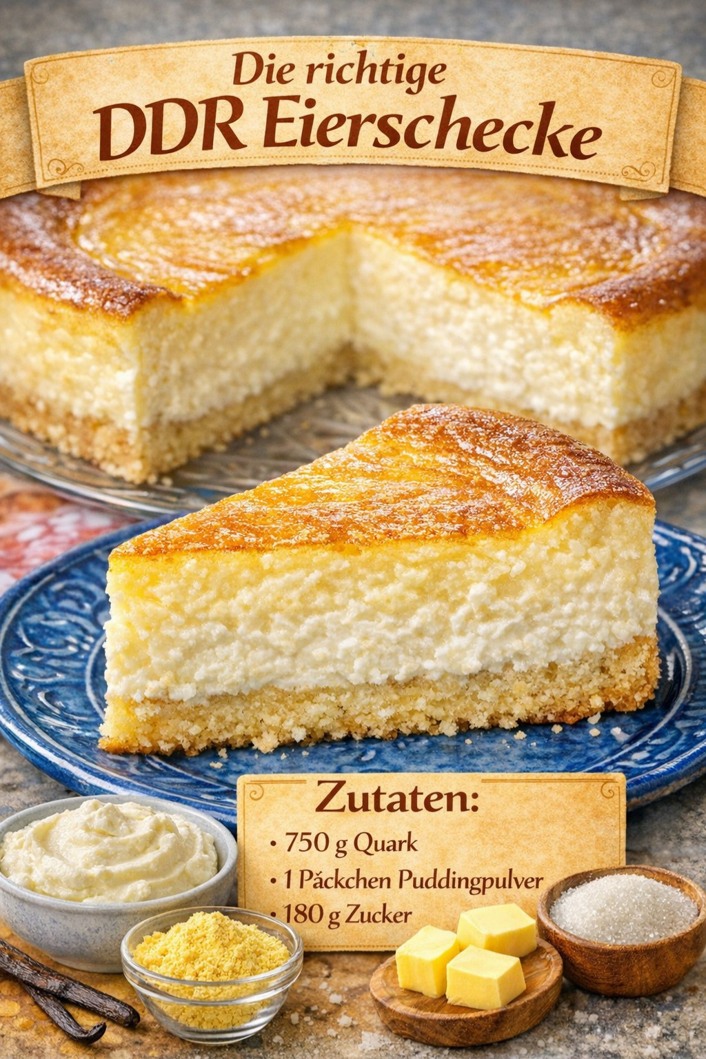 y791 🎂 Woooow – DDR Eierschecke mit Suchtgarantie! 😍