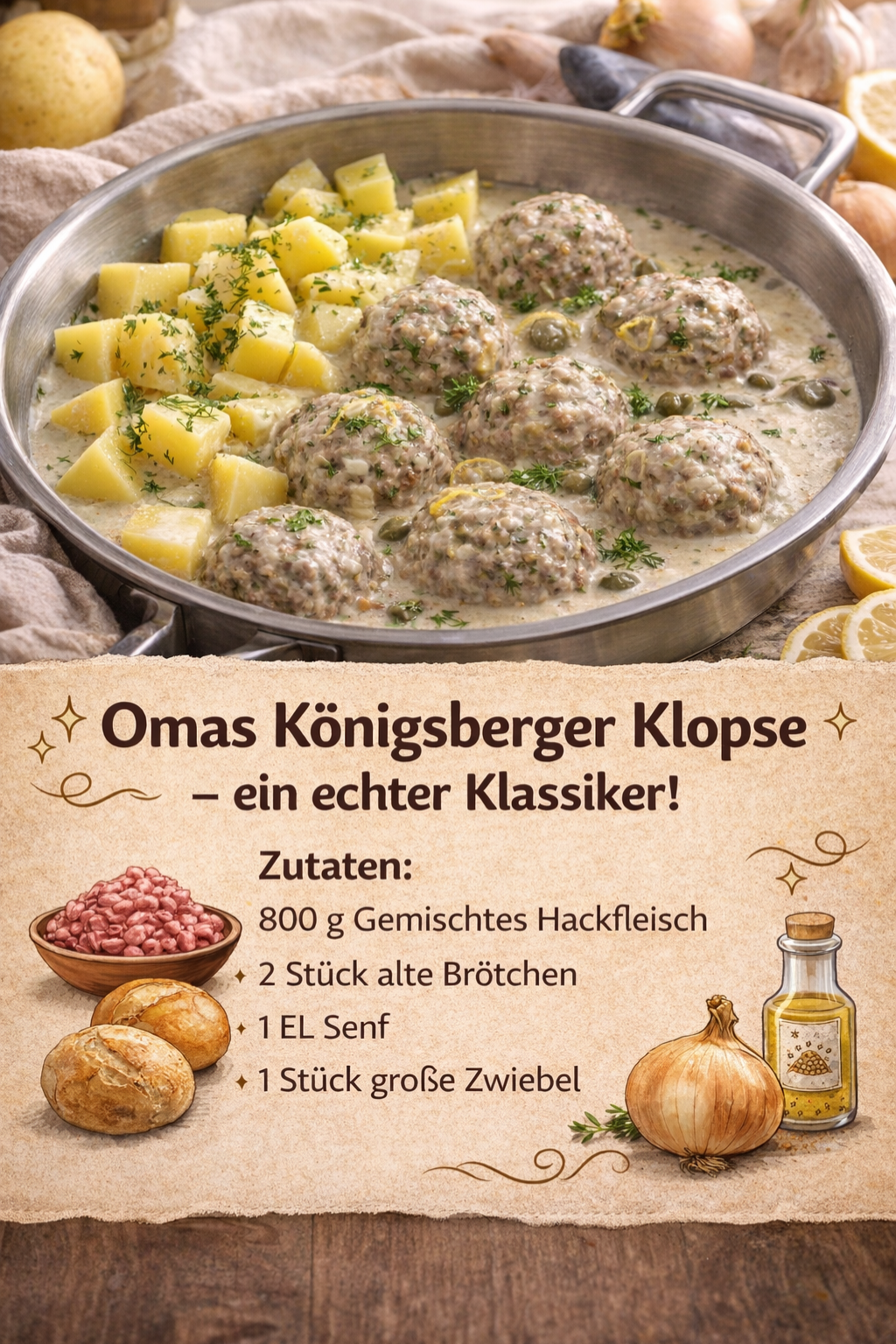y799 Omas Königsberger Klopse – ein echter Klassiker!