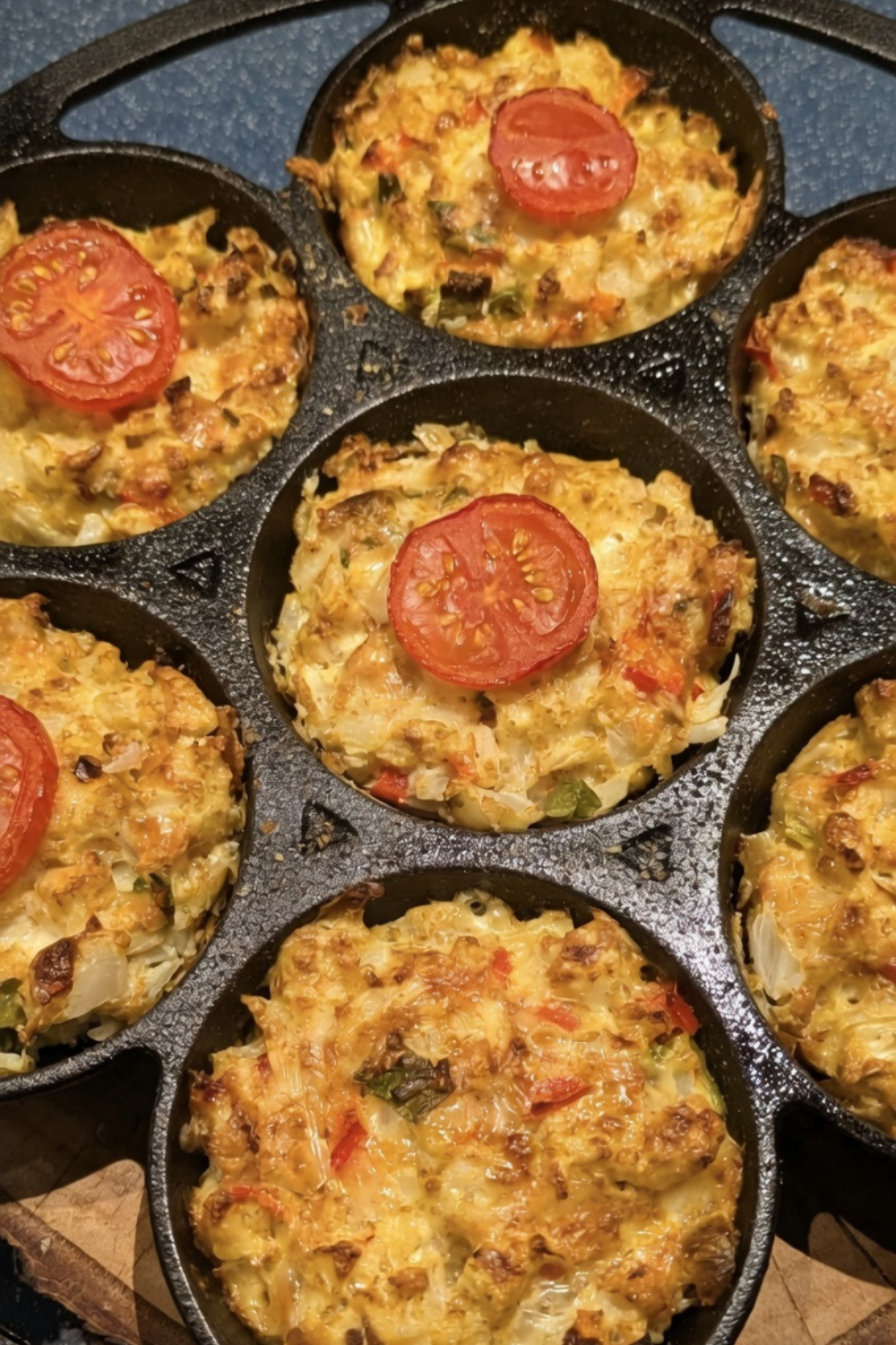 Blumenkohl-Muffins y857 Blumenkohl-Muffins – Low Carb, würzig & perfekt als Snack oder Meal Prep 😍